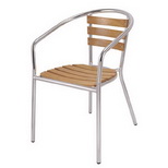 Aluminum Wooden Chairs