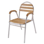 Aluminum Wooden Chairs