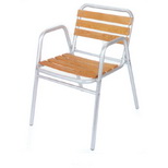 Aluminum Wooden Chairs